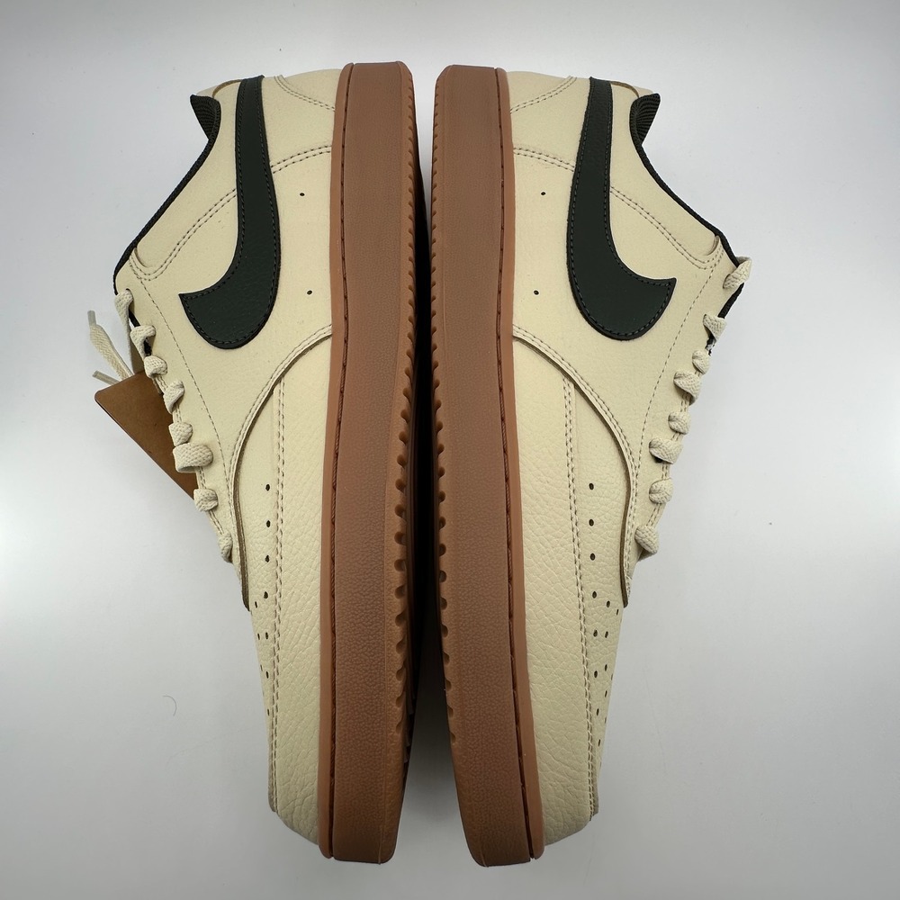 Nike Court Vision Low Shoes Mens 13 Light Khaki Sequoia Gum‎ HV4506-200 NEW - Picture 10 of 12